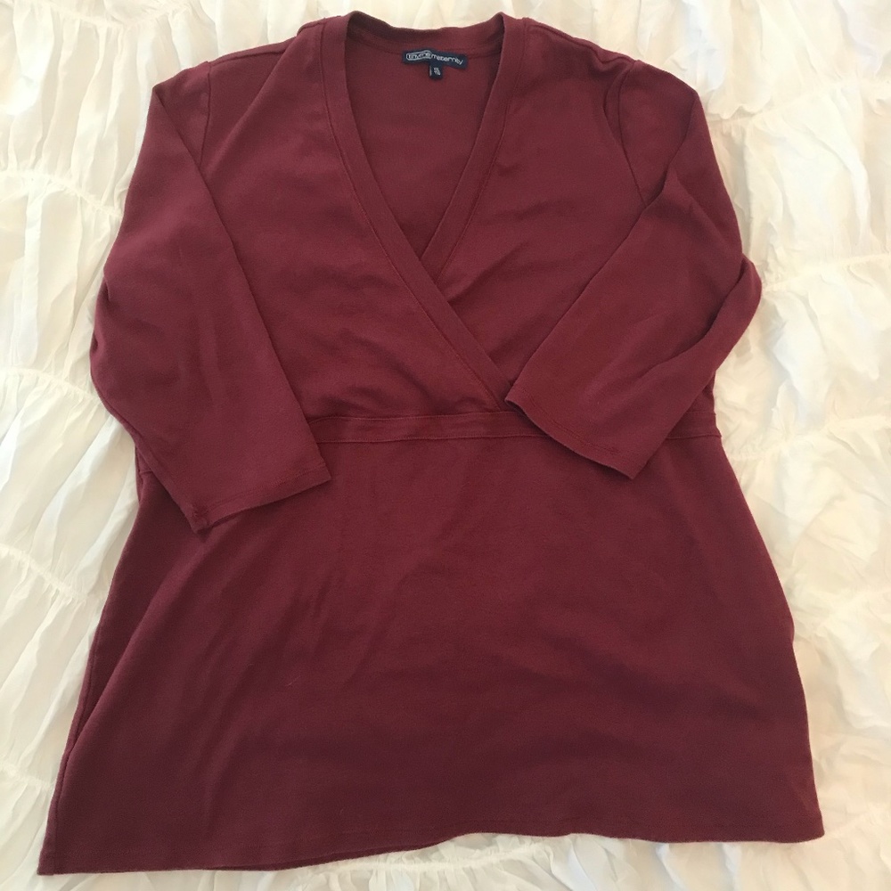 Red Maternity Top